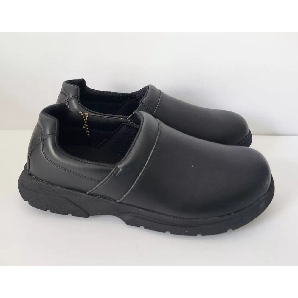 New WOLVERINE Serve SR LX Women Nurse Clog Work Shoe Black Slip Resistant Sz 6.5